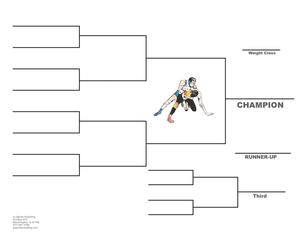 Tournament Brackets Hudson 8 Team GSports Wrestling